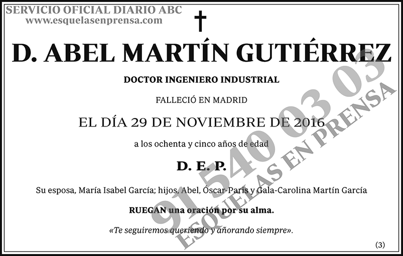 Abel Martín Gutiérrez
